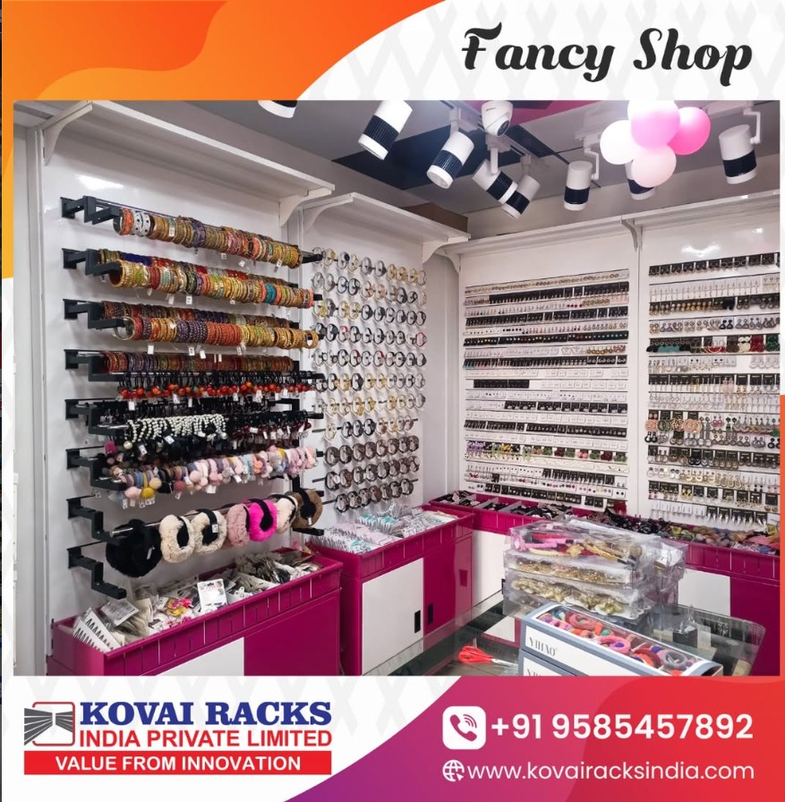 Why Retailers Prefer fancy shop racks manufacturer in Dindigul